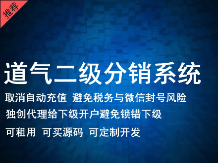 泰安市道气二级分销系统 分销系统租用 微商分销系统 直销系统